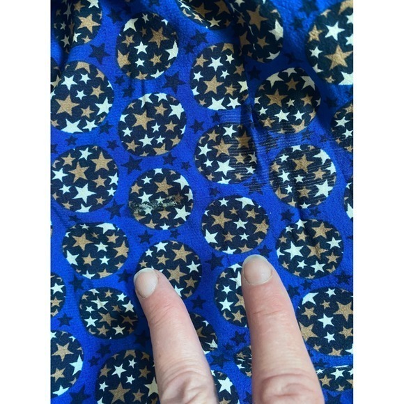 Boden Blue Cobalt Starry Ottilie Dress Waist Tie dress‎ 10L GUC - Picture 15 of 16